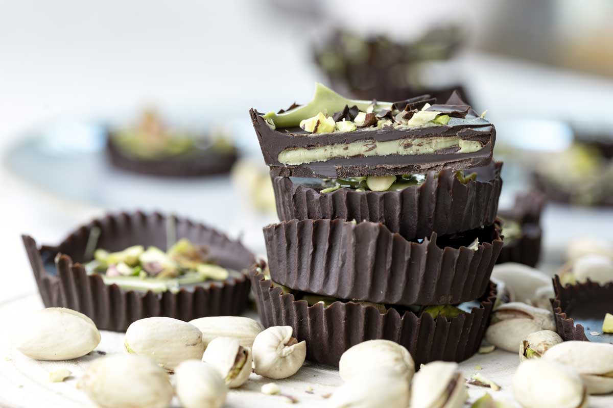 Pistachio cups