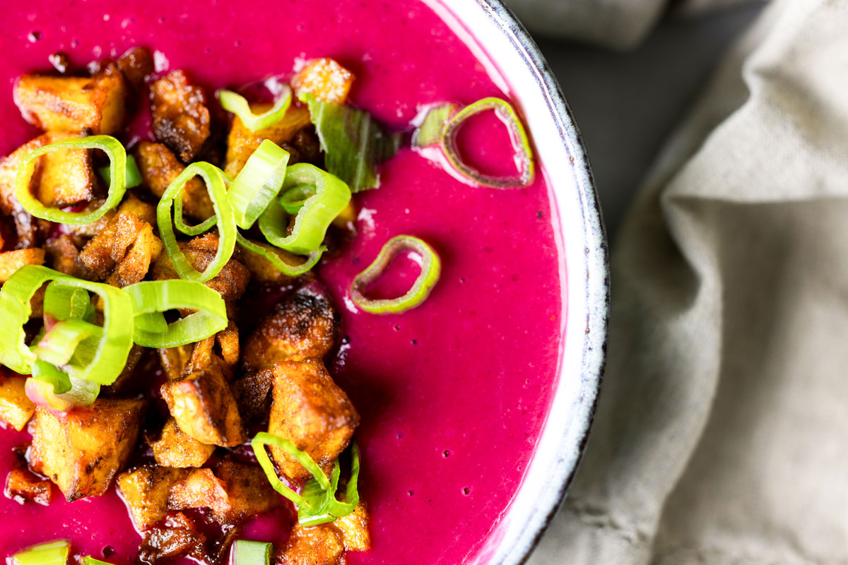 Roasted Beet Bliss Soup
